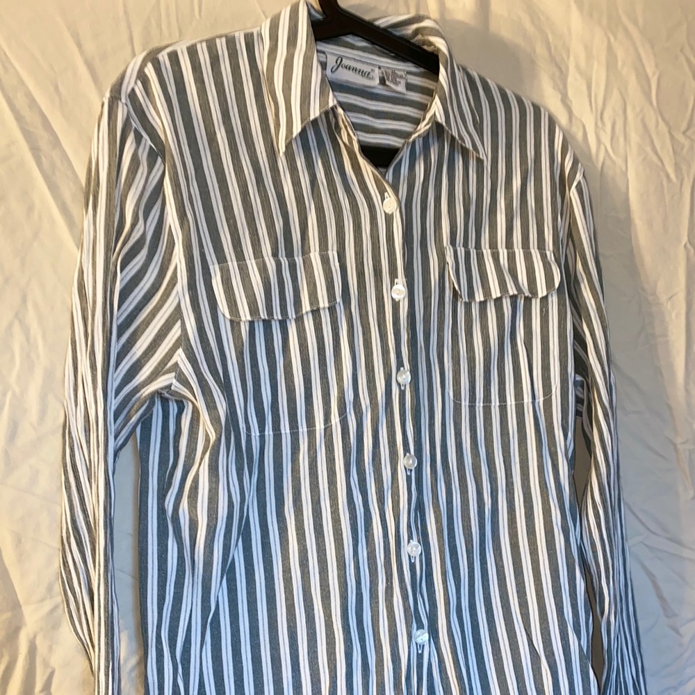 Striped Button Up